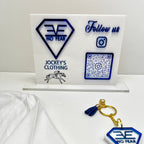 Set Emprendedor: Franela, Llavero Inteligente y QR Sign