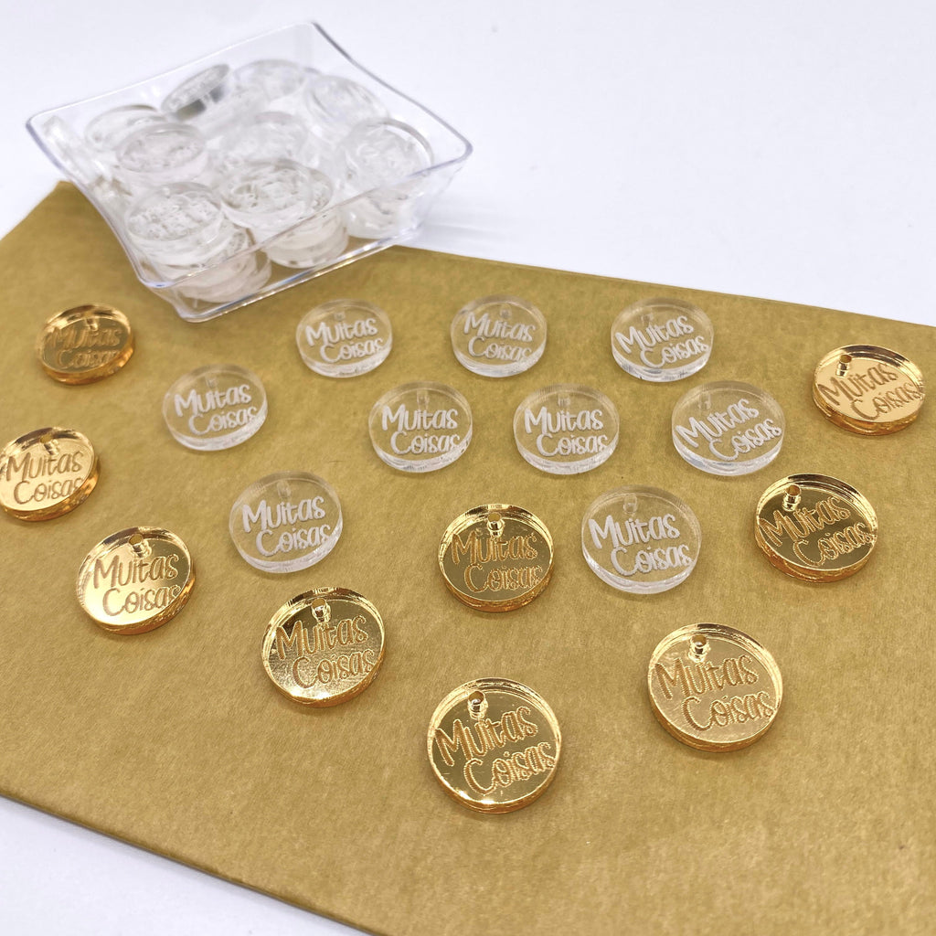 Charms  1/2" o 1"