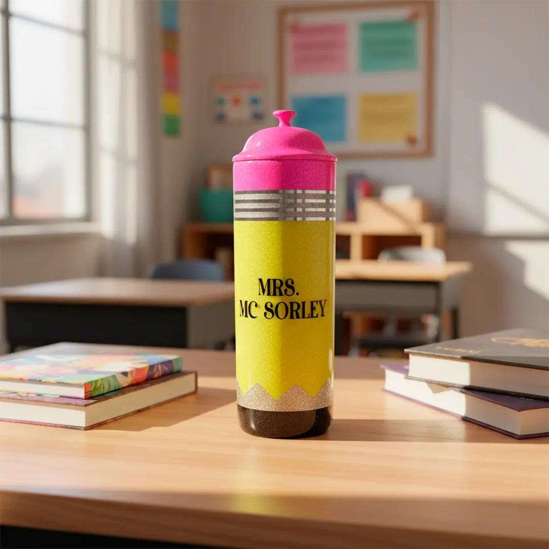 Porta Lápices en Forma de Lápiz – Personalizable